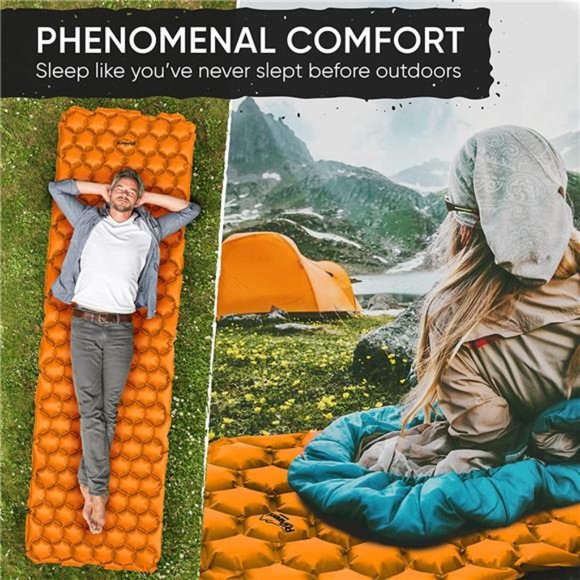 Sleeping Pad – Ultralight Inflatable Sleeping Mat, Ultimate for Camping,Backpack - Picture 6 of 6